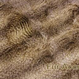 Fur Accents Faux Fur Bedspread/Comforter Gray Brown Raccoon - thumbnail 3