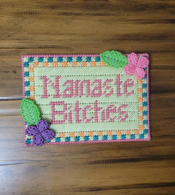 Namaste Bitches - Wall Art - image 1