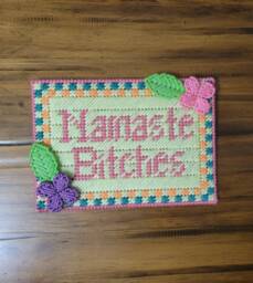 Namaste Bitches - Wall Art - thumbnail 1