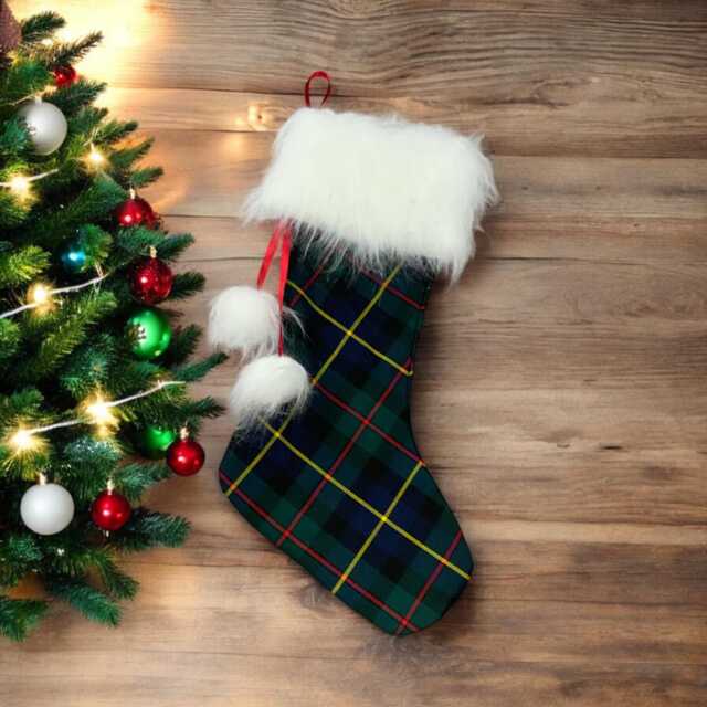 Macleod Tartan Christmas Stocking - image 1