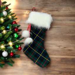 Macleod Tartan Christmas Stocking - thumbnail 1