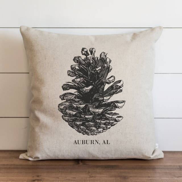 Pine Cone Custom Pillow Cover - Fall Pillow Thanksgiving Decor Home 20 X 18 - image 1