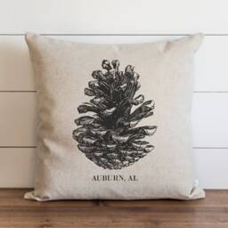 Pine Cone Custom Pillow Cover - Fall Pillow Thanksgiving Decor Home 20 X 18