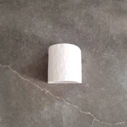 Handmade Ceramic Wall Sconce Diamond Cut Led Light - thumbnail 3