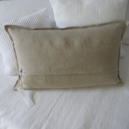Pillow With Love Appliqu??/Vintage Look Made Of Linen/Cotton - thumbnail 2