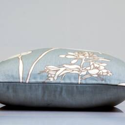 Poppyfield Linen Pillow Cover, Thom Filicia, Floral Decorative - thumbnail 3