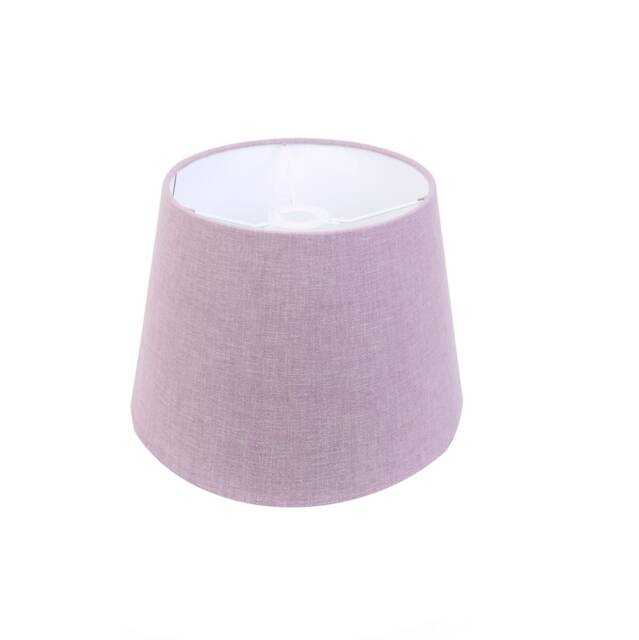 Handmade Lilac Linen Empire Lampshade, UK Made, Colourful Home Decor Shade - image 1