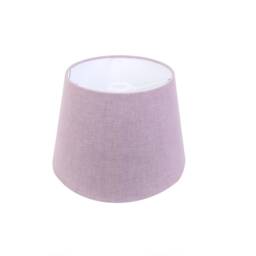 Handmade Lilac Linen Empire Lampshade, UK Made, Colourful Home Decor Shade