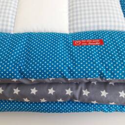 Baby Blanket, Quilt, Patchwork Crawling Children's Blanket Elephant Available For Immediate Delivery - thumbnail 2