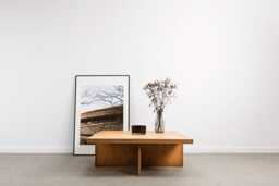 Ototo.04 Square Coffee Table, Plywood Low Table - thumbnail 1