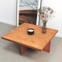 Ototo.04 Square Coffee Table, Plywood Low Table - thumbnail 3