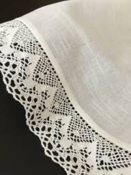 White Cotton Curtains Cafe Kitchen Valance Linen Lace Panels