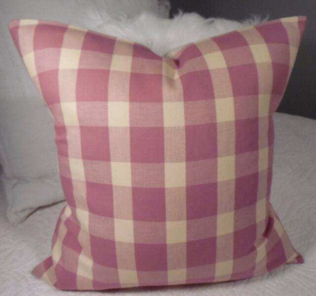 Lavender Check.lavender & Cream Pillow Cover.girls Room.dorm Room.teen Girls Room.slip Covers.summer Decor.spring Decor.pillow Covers - image 1