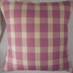 Lavender Check.lavender & Cream Pillow Cover.girls Room.dorm Room.teen Girls Room.slip Covers.summer Decor.spring Decor.pillow Covers - thumbnail 2