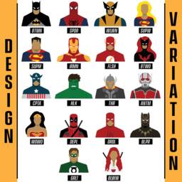 Customised Superhero Themed Pillow Case With 18 Character Option Personalised Gifts For Girls & Boys Slumber Party Decoration Bedroom D??cor - thumbnail 2