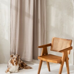 Linen Curtains in Natural Linen Color. 55 - thumbnail 3