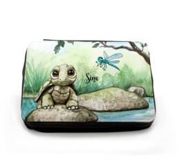 Pencil Case Turtle With Name Fm102