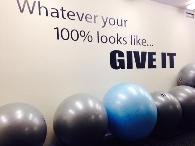 Classroom Decor. Guidance Counselor Whatever Your 100% Looks Like... Give It Wall Decal - image 1