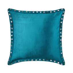 "Decorative Turquoise Blue Throw Pillow Bed 24""x24""/26""x26"