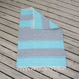 "Hand Woven Rug - 24"" X 35" - thumbnail 3