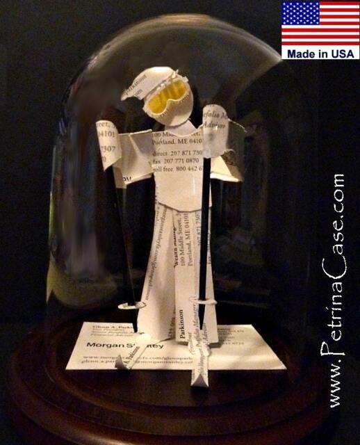 Skier Business Card Sculpture -Design 1092 - image 1