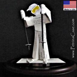 Skier Business Card Sculpture -Design 1092 - thumbnail 3