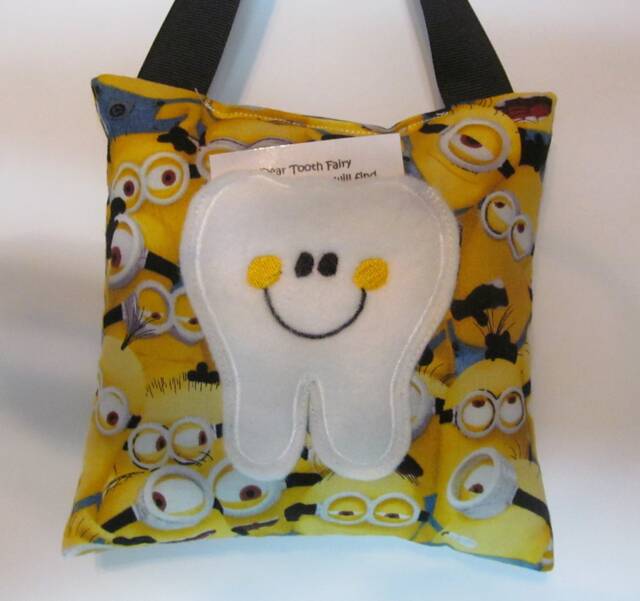 Tooth Fairy Pillow, Party Favor, Ready To Ship