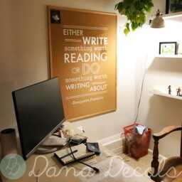 Benjamin Franklin Quote Vinyl Wall Decal - Home Office Decor - thumbnail 3