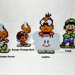 Super Mario World Sprites - Nintendo Video Game Inspired Art - thumbnail 3