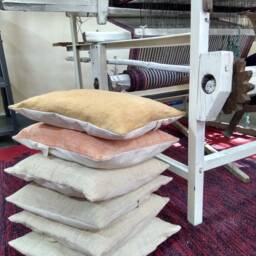 Set Of 6 Handmade Cotton Fabric Cushion Covers - thumbnail 3