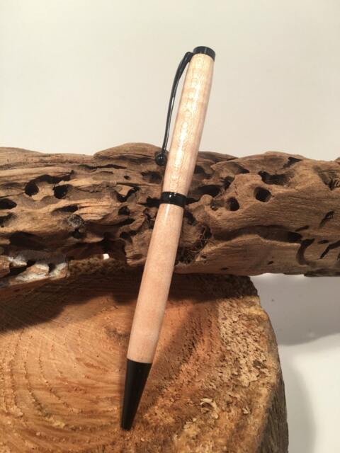 Wooden Pen - Curly Maple - image 1