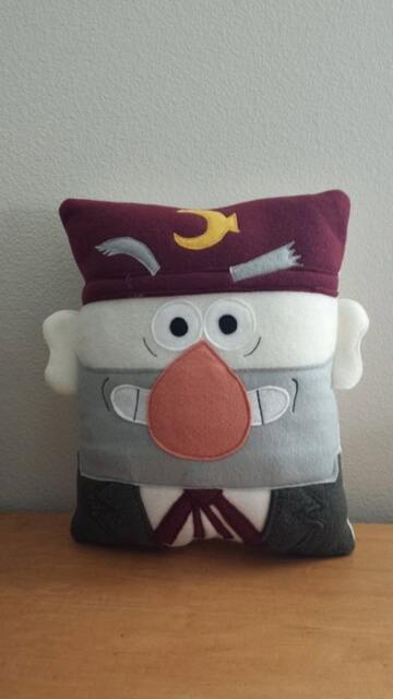 Gravity Falls, Grunkle Stan, Dipper, Mabel, Waddles, Pillow, Plush, Cushion - image 1