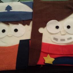 Gravity Falls, Grunkle Stan, Dipper, Mabel, Waddles, Pillow, Plush, Cushion - thumbnail 2