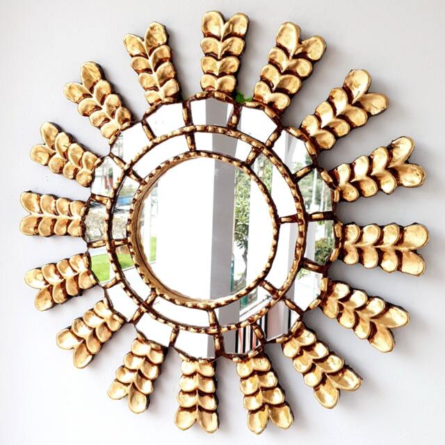 "Peruvian Mirrors ""Leaves 45cm" - image 1