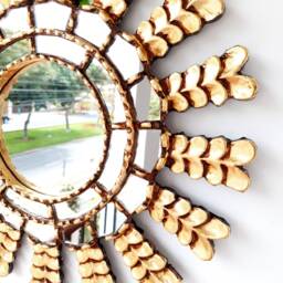 "Peruvian Mirrors ""Leaves 45cm" - thumbnail 2
