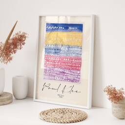 Paul Klee Old City 1928 Printed Wall Art A3 A4 Abstract Geometric Modern Decor Gift - thumbnail 3