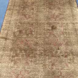4x13 Brown Baluch Runner, Academia Long Wide Afghan Vintage Chocolate Mocha Wool Runner Rug, Moody Geometric/Hallway Welcome Entrance - thumbnail 3