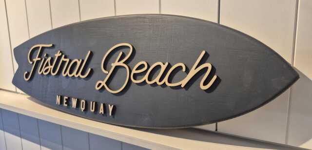 Surfboard Beach Home Decor Personalised Wall Art Surfing Gifts - image 1