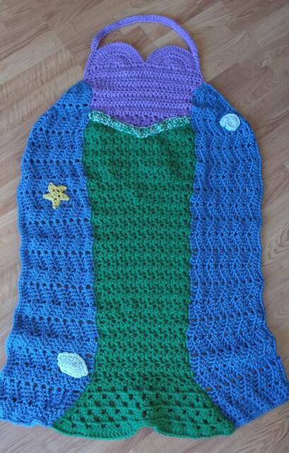 Mermaid Blanket - Crochet - image 1
