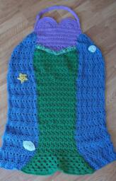 Mermaid Blanket - Crochet - thumbnail 1
