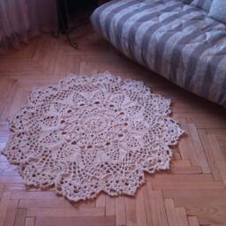 Crochet Cotton Rug 44 - thumbnail 1
