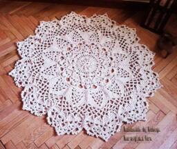 Crochet Cotton Rug 44 - thumbnail 2
