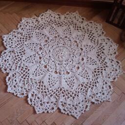 Crochet Cotton Rug 44 - thumbnail 3