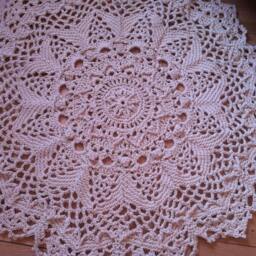 Crochet Cotton Rug 44 - thumbnail 4