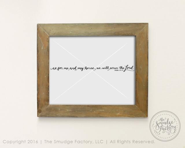 Bible Verse Printable, Hand Lettered Christian Wall Art - Diy - image 1