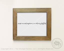Bible Verse Printable, Hand Lettered Christian Wall Art - Diy - thumbnail 1