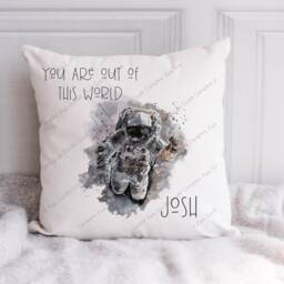 Astronaut Cushion, Pillow, Astronaut, Gift, Gift For Him, Space Gift, Her, Boy - thumbnail 3
