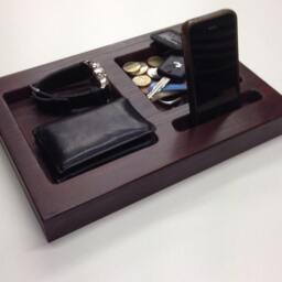 Personalised Man Tray Bedside Organiser Valet - thumbnail 2