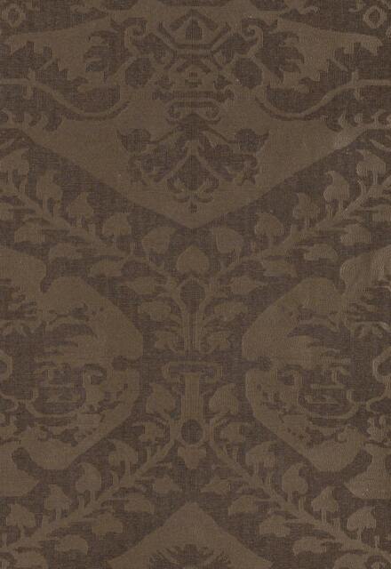 Tamerlane Damask in Mink-This Listing Is For One Pillow
