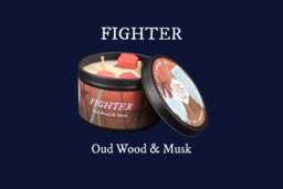 Fighter D&d Candle - Dnd Handmade Soy Wax Rpg Fantasy Gift Idea For Him Or Her Dungeons & Dragons - thumbnail 1